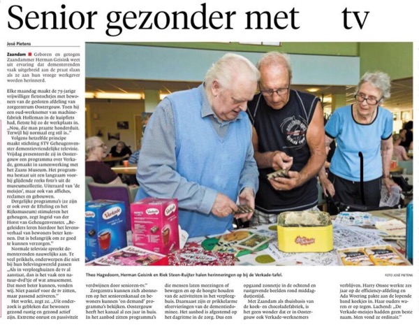Noordhollands Dagblad_Verkade-GeheugenVenster_27-07-2019